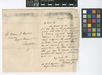 Letter from William Jameson to Sir William Jackson Hooker; from Guayaquil [Ecuador]; 16 July 1850; two page letter comprising one image; folio 71