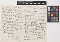 Letter from John Imray to Sir William Jackson Hooker; from Dominica; 27 July 1857; four page letter comprising two images; folio 161