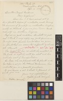 Letter from Mrs Myrtle Zuck Hough to Sir William Thiselton-Dyer; from 1407 Park Street, Washington, D.C., [United States of America]; 14 Sep 1899; one page letter comprising one image; folio 435