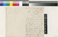 Letter from Julia E. Sass to Royal Botanic Gardens, Kew; from Freetown, Sierra Leone; Feb 1869; three page letter comprising two images; folio 464