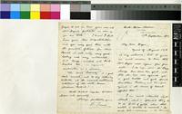 Letter from Roland Trimen to Sir William Thiselton-Dyer; from South-African Museum, Cape Town, Cape of Good Hope; 17 Sep 1883; four page letter comprising two images; folio 1601