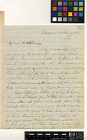 Letter from Bennett[?] to Sir William Jackson Hooker; from St. Helena; 22 Feb 1866; four page letter comprising four images; folio 51