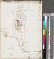Map drawn by John Kirk during the Zambesi Expedition; 1860; folio 153