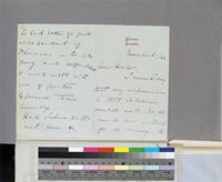 Eight page letter from John Kirk to Sir Joseph Hooker; 5 Nov 1882; folios 13-14a