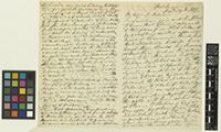 Letter from P.B.[Philip Burnard] Ayres to Sir William Jackson Hooker; from Port Louis, [Mauritius]; 29 Dec 1857; five page letter comprising three images; folio 15