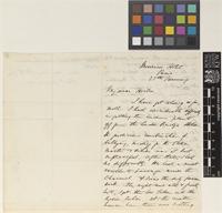 Letter from Thomas Anderson to Sir Joseph Dalton Hooker; from Meurice Hotel, Paris, [France]; 25 Jan 1861; three page letter comprising two images; folio 6