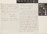 Letter from B.[Benedetto] Scortechini to Sir Joseph Dalton Hooker; from Perak, [Malaysia]; 30 Oct 1885; four page letter comprising two images; folio 253