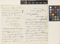 Letter from S.H.[Stuart Henry] Low to Sir Joseph Dalton Hooker; from Clapton Nursery, London, [England]; 19 July 1881; two page letter comprising one image; folio 356