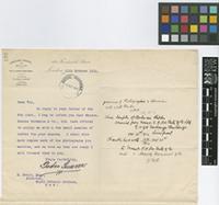 Letter from Pedro Suarez to Sir David Prain; from Consulado General de Bolivia, 158 Fenchurch Street, London; 11 Oct 1912; two page letter comprising one image; folio 192