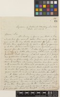 Letter from Asa Gray to Sir William Jackson Hooker; from Lyceum of Natural History, New York, [United States of America]; 10 Oct 1836; four page letter comprising four images; folio 88