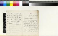 Letter from Henry Hunter Calvert to Sir Joseph Dalton Hooker; from Alexandria; 18 April 1867; four page letter comprising two images; folio 210