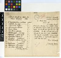 Letter from Mr. J. Medley Wood to Sir D. Morris; from the Botanic Gardens Durban, South Africa; 25 July 1888; two page letter comprising one image; folio 1792.