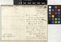 Letter from I.N. Natal to Sir William Jackson Hooker; from Victoria Road, Kensington; 24 Feb 1855; one page letter comprising one image; folio 229