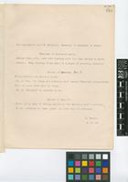 RBGK Memorandum from George Edward Masse; from The Royal Botanic Gardens, Kew; 1 Aug 1910; one page memorandum comprising one image; folio 293