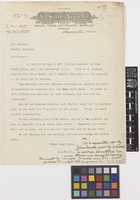 Letter from N.L.[Nathaniel] Willet to the Royal Botanic Gardens, Kew; from N.L. Willet Seed Co, Augusta, Georgia, [United States of America]; 25 Feb 1914; one page letter comprising one image; folio 542