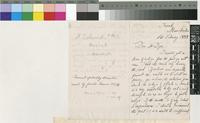 Letter from Dr. E. Schunck to Sir William Thiselton-Dyer; from Kersal, Manchester; 16 Feb 1888; three page letter comprising two images; folio 327