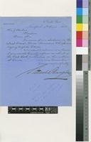 Letter from Stuart & Douglas to Sir Joseph Dalton Hooker; from Liverpool; 14 Sep 1885; one page letter comprising one image; folio 466