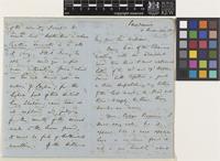 Letter from G.H.K.[George Henry Kendrick] Thwaites to Sir William Jackson Hooker; from Peradenia [Peradeniya, Sri Lanka ex-Ceylon]; 4 Dec 1857; eight page letter comprising four images; folio 410