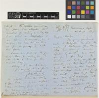 Letter from G.H.K.[George Henry Kendrick] Thwaites to Sir Joseph Dalton Hooker; from Peradeniya, Ceylon [Sri Lanka]; 14 Aug 1867; four page letter comprising two images; folio 300