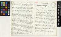 Letter from Peter MacOwan to Sir William Thiselton-Dyer; from Cape Town; 1 Dec 1903; three page letter comprising two images; folio 177