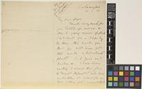 Letter from J.F.[John Firminger] Duthie to Sir William Thiselton-Dyer; from Saharanpur, [India]; 14 Jan 1880; three page letter comprising two images; folio 55 SPR