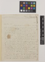 Letter from J.T.[James Townsend] Mackay to Sir William Jackson Hooker; from Woburn Abbey, [England]; 27 Sep 1841; two page letter comprising two images; folio 257