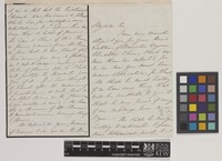 Letter from Mrs M.[Mary] Wray to Sir William Jackson Hooker; from Oakfield, [Cheltenham, England]; 12 Nov 1841; six page letter comprising four images; folio 473