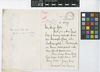 Letter from Everard F. [Ferdinand] im Thurn to Sir William Thiselton-Dyer; from Savile Club, 107 Piccadilly [London]; 6 Dec 1897; one page letter comprising one image; folio 363