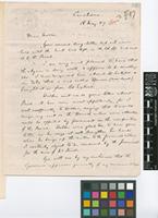 Letter and press cutting from W.[William] Fawcett to Daniel Morris; from Cinchona [Jamaica]; 18 May 1887; five page item comprising five images; folios 129 - 131