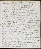 James Edward Smith, London, to Pleasance Smith, Lowestoft, Suffolk