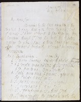 Nathaniel Winch, Newcastle, [Northumberland], to James Edward Smith, Old Hummums, Covent Garden, [London]