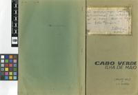 Colheitas de Malato Beliz, J. & Guerra, J.A. em Cabo Verde, 1964.