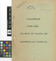 Colheitas de Barbosa, L.A.G. em Moçambique, 1949.